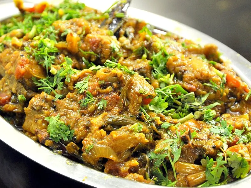 Baigan Bharta - Traditional Indian Dish