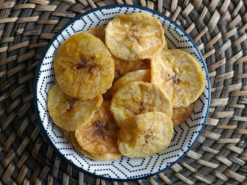 Banana Chips - Traditional Indian Dish