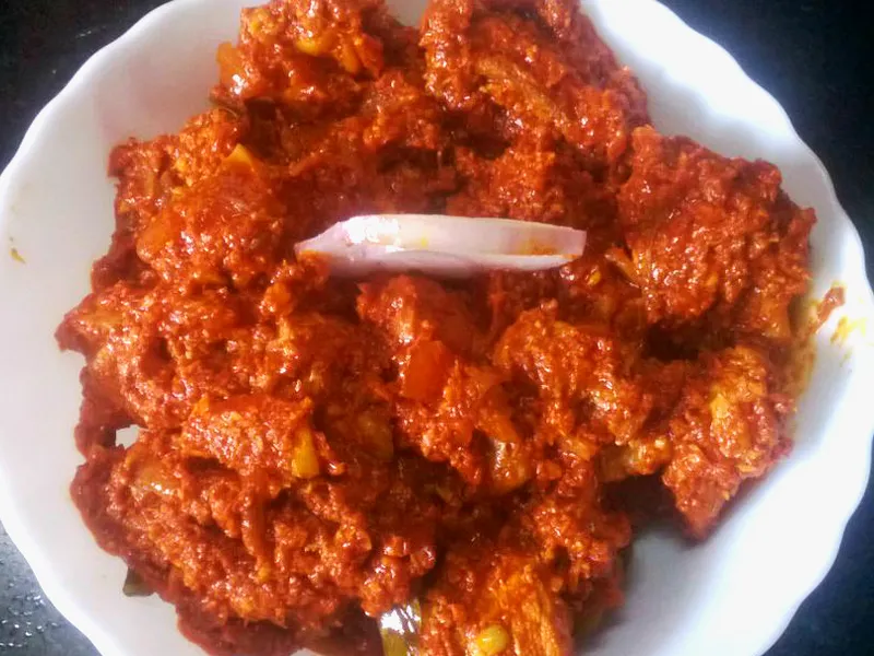 Chicken Sukka - Traditional Indian Dish