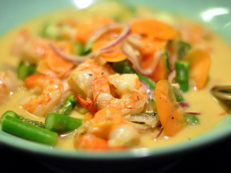 Chingri Malai Curry - Traditional Indian Dish