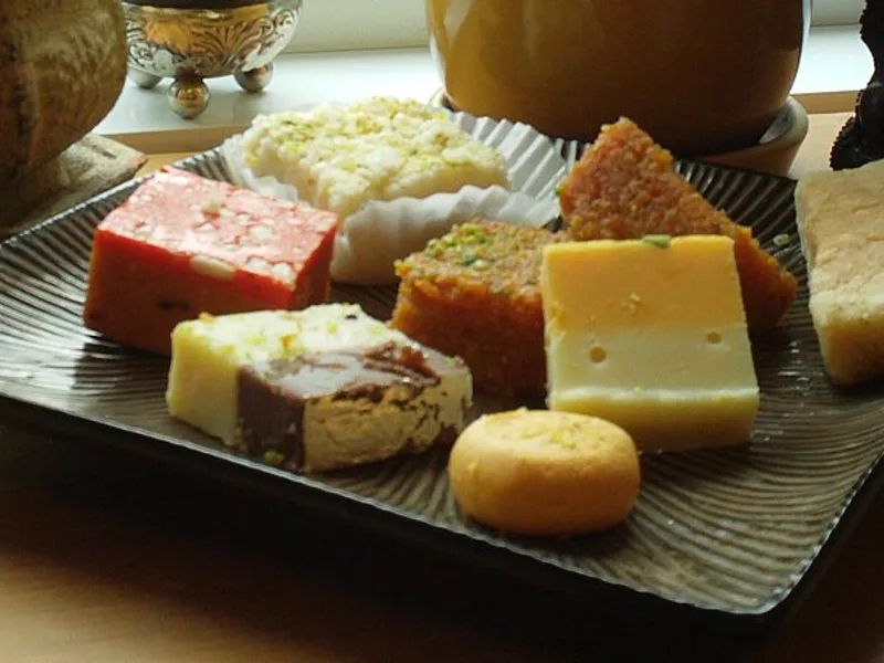 Coconut Burfi - Traditional Indian Dish