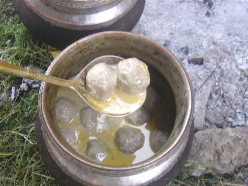 Gushtaba - Traditional Indian Dish