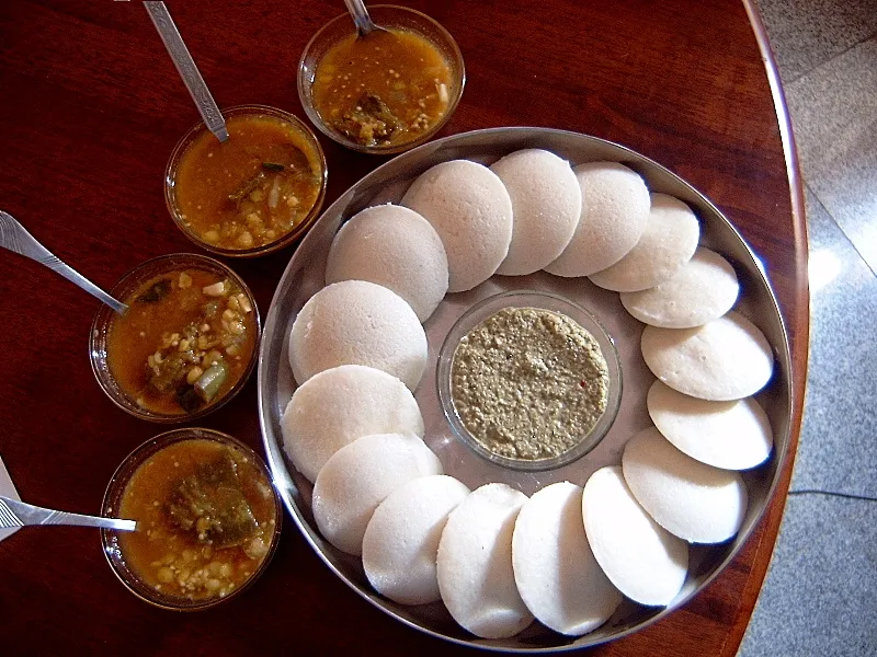 Idli and Sambar