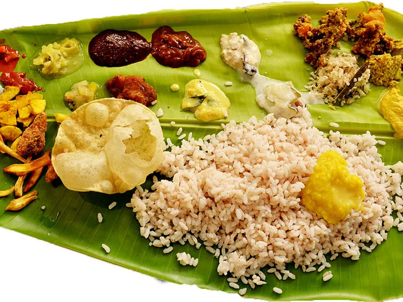 Kerala Sadhya - Traditional Indian Dish