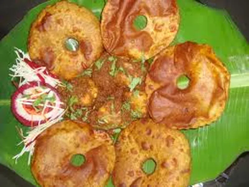 Kombdi Vade - Traditional Indian Dish