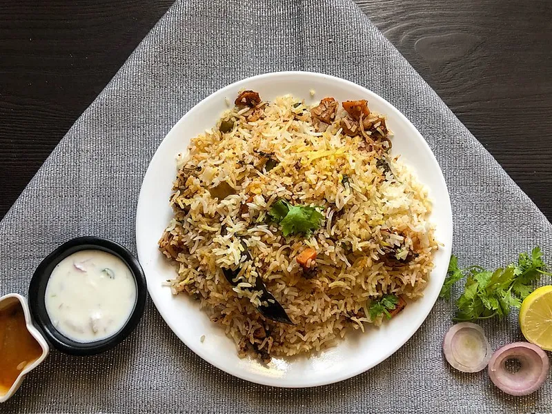 Mutton Biryani - Traditional Indian Dish