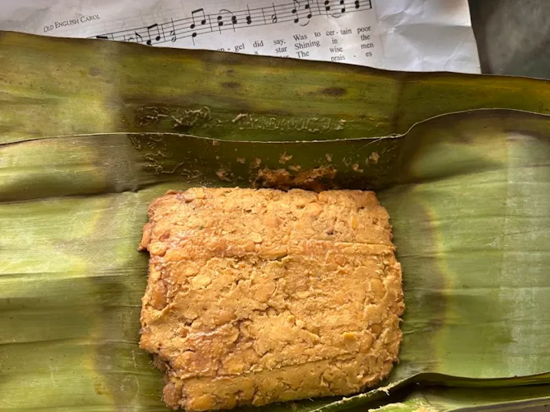 Pork with Axone - Traditional Indian Dish