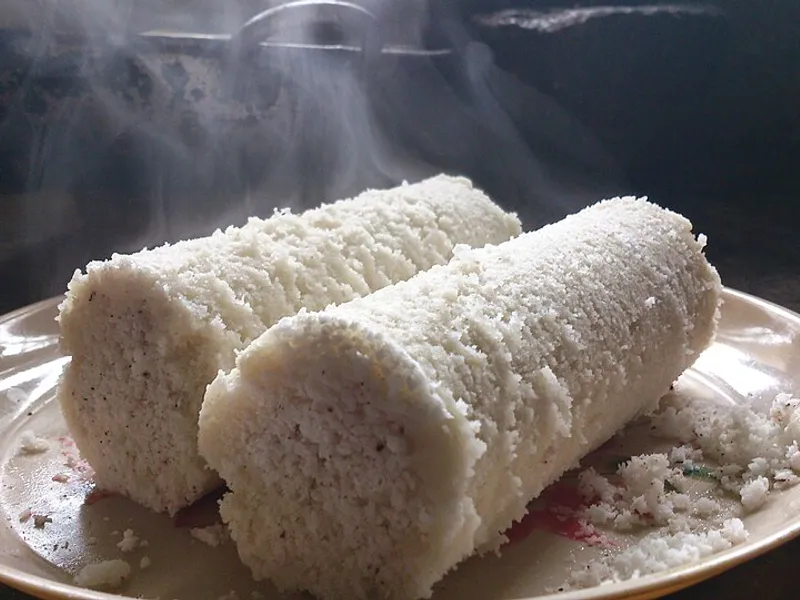 Puttu and Kadala Curry