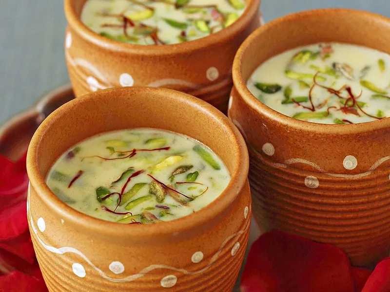 Thandai - Traditional Indian Dish